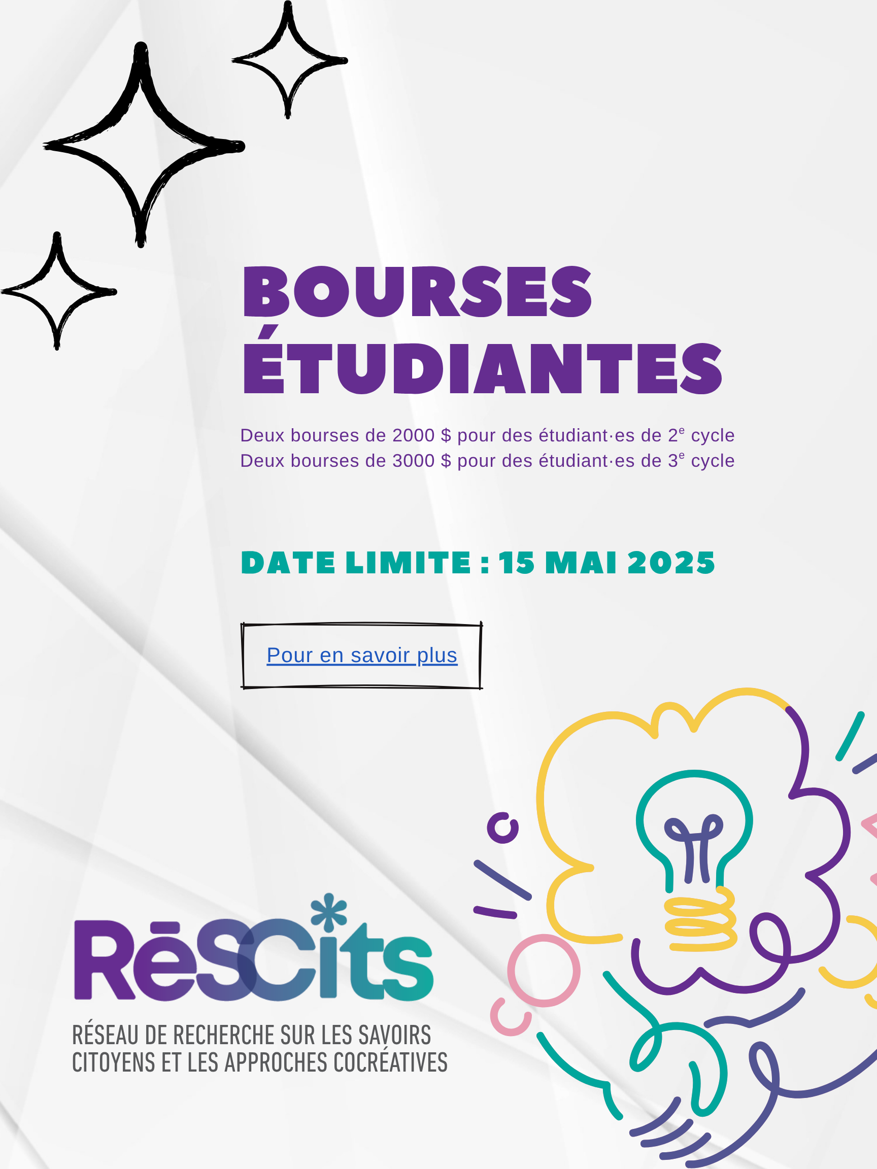 Lancement du concours de bourses étudiantes