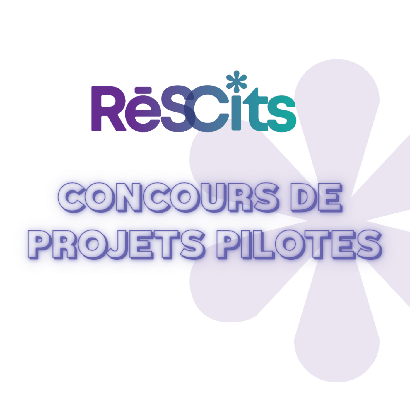 Lancement du concours de projets pilotes