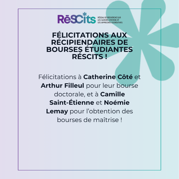 Annonce des bourses étudiantes